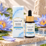 MALTHE BRIGHTENING & MOISTURIZING FACE SERUM - Image 2